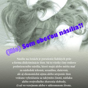 Násilie na ženách - titulka-leták