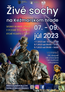 Živé sochy plagat