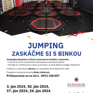 Európska Komunita športu 2024 - PLAGÁT - jumping