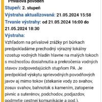 Text výstrahy 