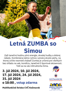 Európska Komunita športu 2024 - PLAGÁT zumba