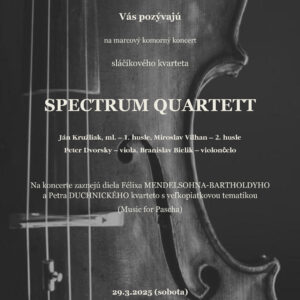 plagát - Spectrum Quartet