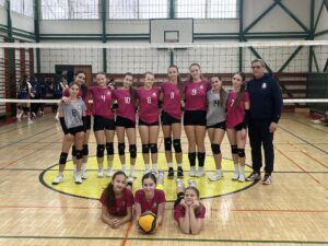 Mladšie žiačky KV MŠK Oktan Kežmarok