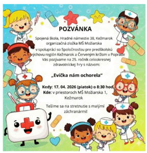 pozvánka Evička nám ochorela 2026 - bez pokynov